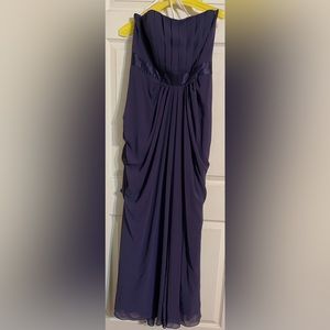 David's Bridal Bridesmaid Dress Style F13723 Chiffon Size 16